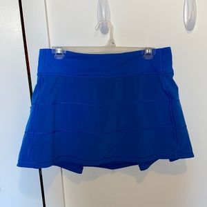 Lululemon Pace Rival Skirt Size 8 Tall in Symphony Blue